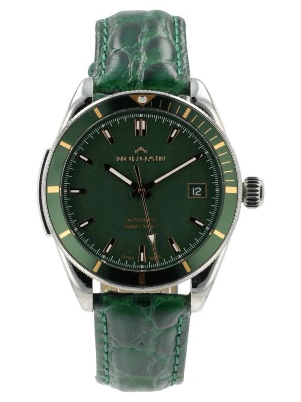 Norqain Adventure Sport Green Dial Steel 37mm Automatic Men’s Watc